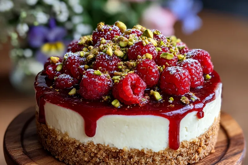 Cooking process for Berry Nut Crunch Cake