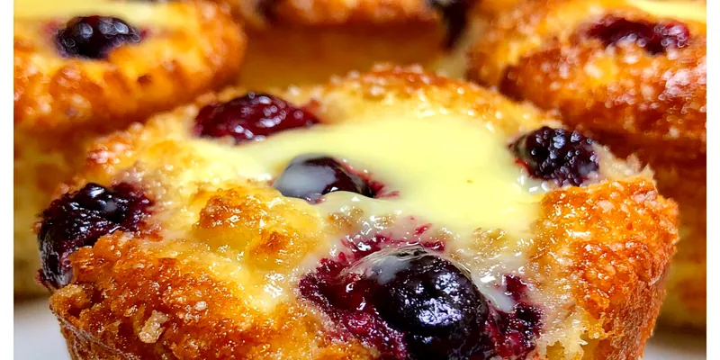 Blueberry Cream Cheese Muffins