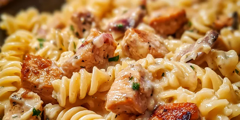 Cajun Garlic Chicken Pasta