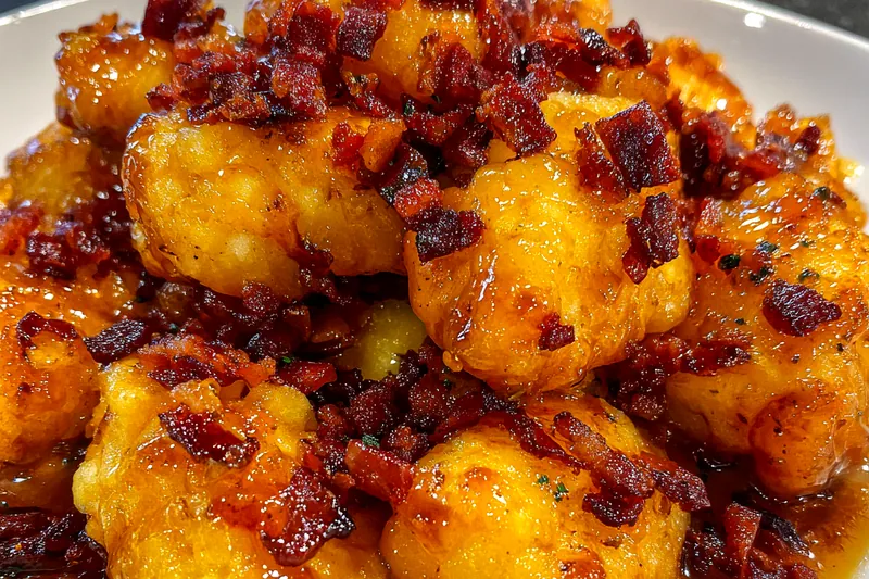 Fresh ingredients for Caramelized Bacon Chicken Delight