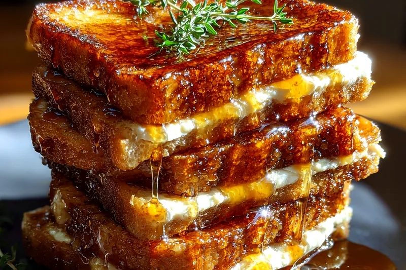 Fresh ingredients for Caramelized Toast Delight