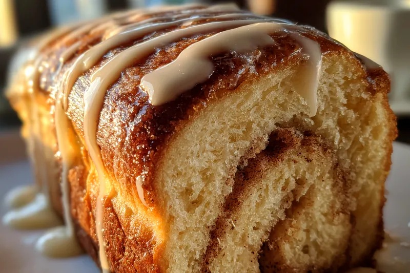 Cooking process for Cinnamon Swirl Banana Bread