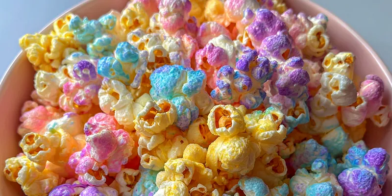Colorful Marshmallow Popcorn