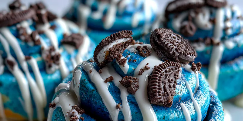 Cookie Blue Cinnamon Rolls