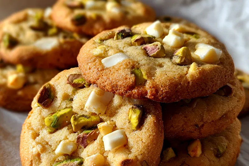 Cooking process for Delicious White Chocolate Cookies