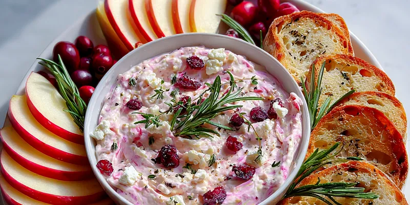 Cranberry Feta Spread Delight