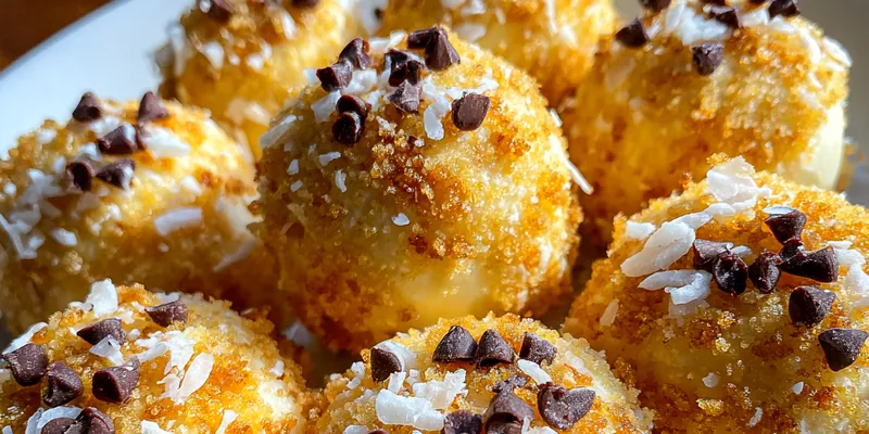 Creamy Coconut Dessert Balls