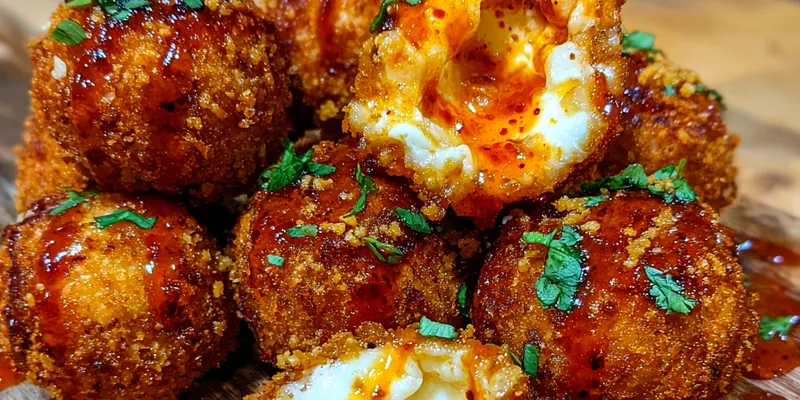 Crispy Fried Cheese Balls