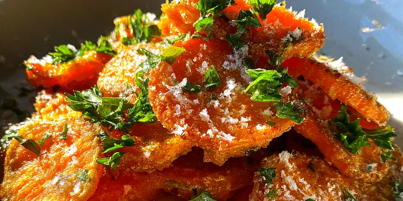 Crispy Smashed Carrots Delight