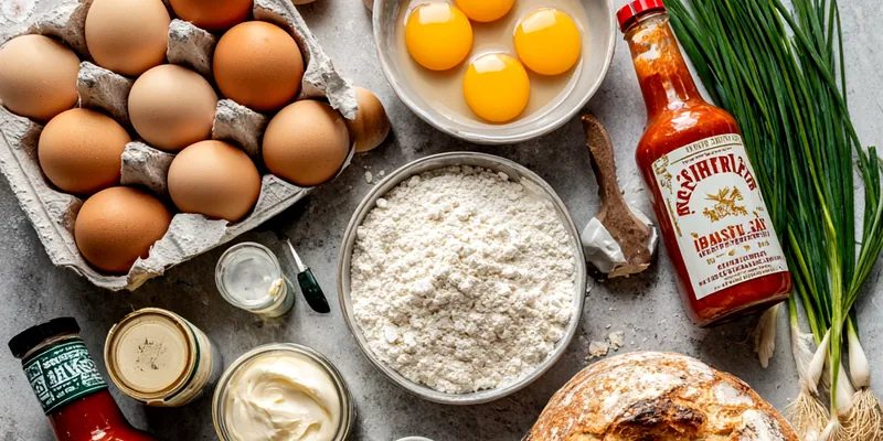 Crispy Sriracha Egg Salad Toast