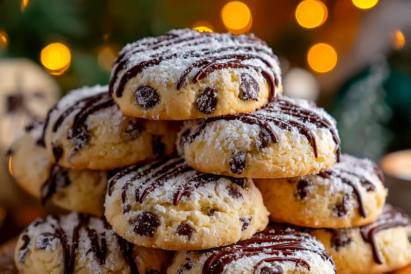 Fresh ingredients for Delicious Chocolate Chip Cookies