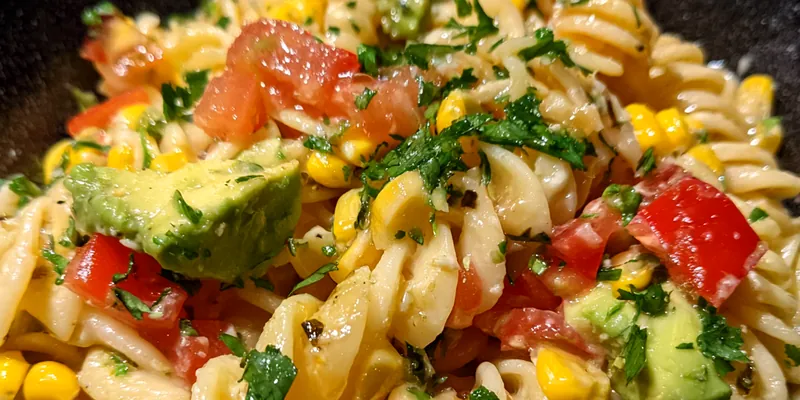 Delicious Corn Pasta Salad