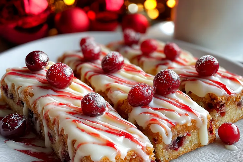 Fresh ingredients for Delicious Holiday Cherry Bars