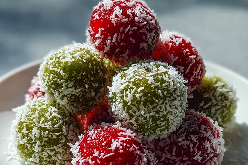 Cooking process for Festive Colorful Treats