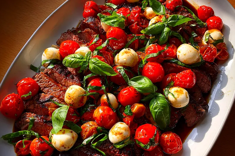 Cooking process for Flavorful Grilled Flank Steak