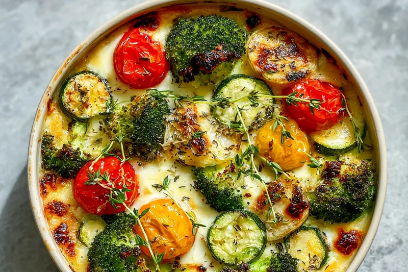 Cooking process for Flavorful Veggie Protein Bake
