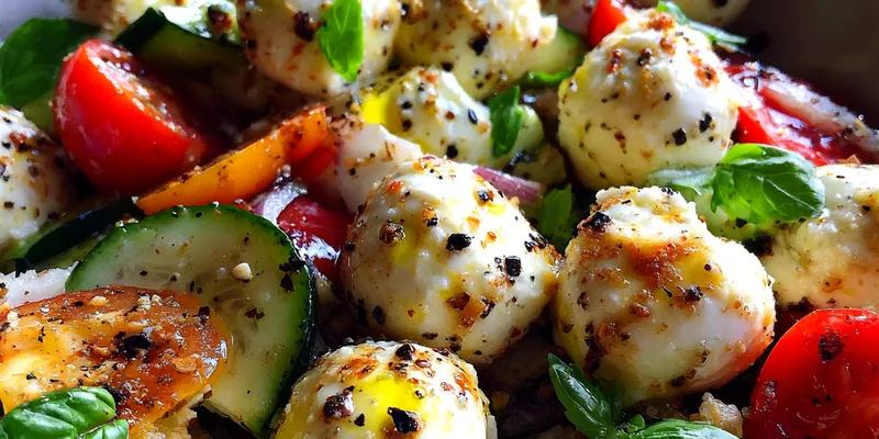 Fresh Tomato Cucumber Salad