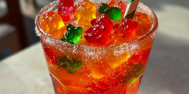 Gummy Bear Sparkling Drink