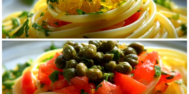 Lemon Caper Pasta Salad