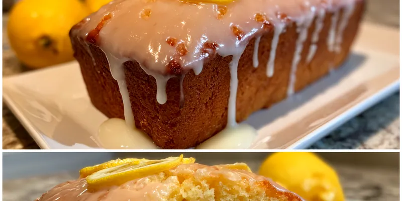 Lemon Glaze Loaf Cake