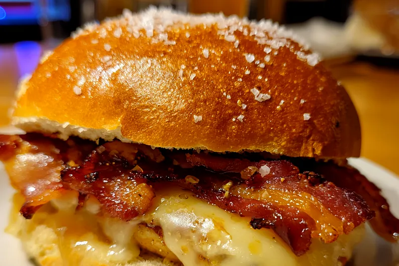 Fresh ingredients for Maple Bacon Chicken Sliders