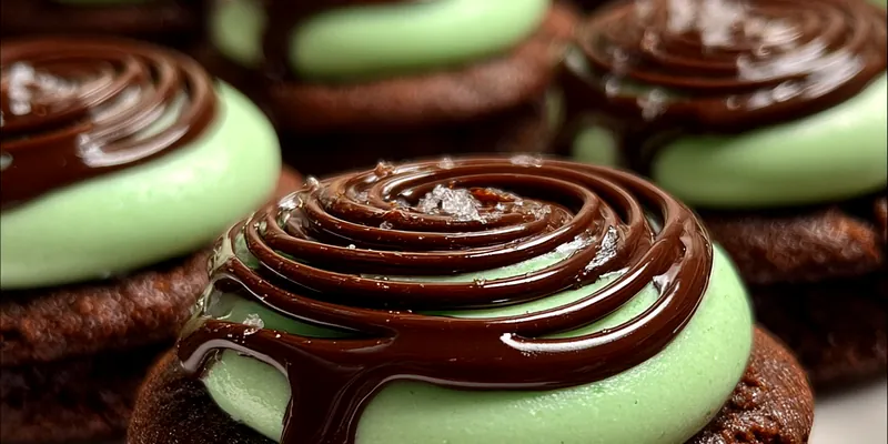 Mint Chocolate Delight Cookies
