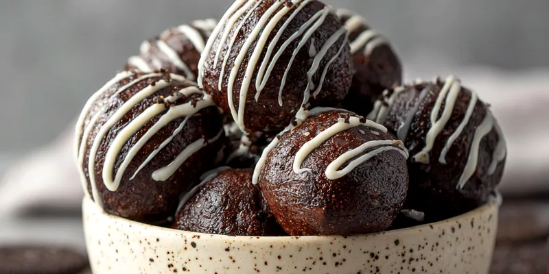 Delicious Oreo Protein Balls