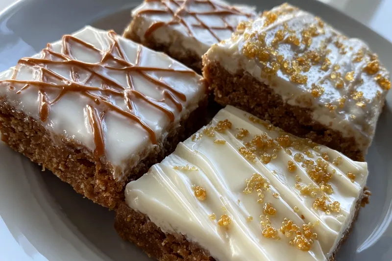 Cooking process for Pumpkin Bars with Frosting