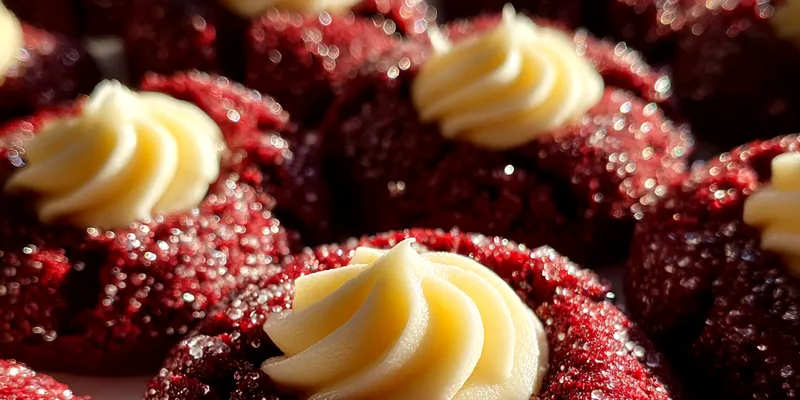 Delicious Red Velvet Cookies