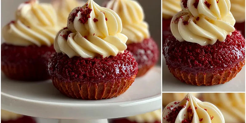 Red Velvet Cream Cupcakes
