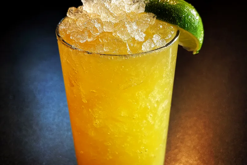 Fresh ingredients for Refreshing Pineapple Ginger Cocktail