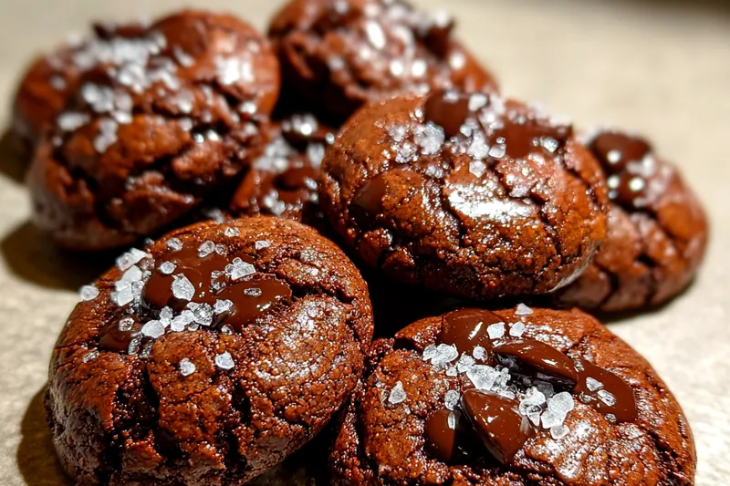 Cooking process for Salted Chocolate Chip Cookies