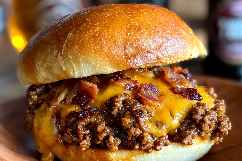 Cooking process for Savory Bacon Cheesy Delight