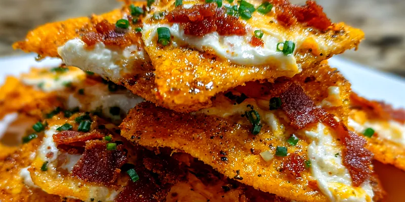 Savory Bacon Cream Cheese Chips