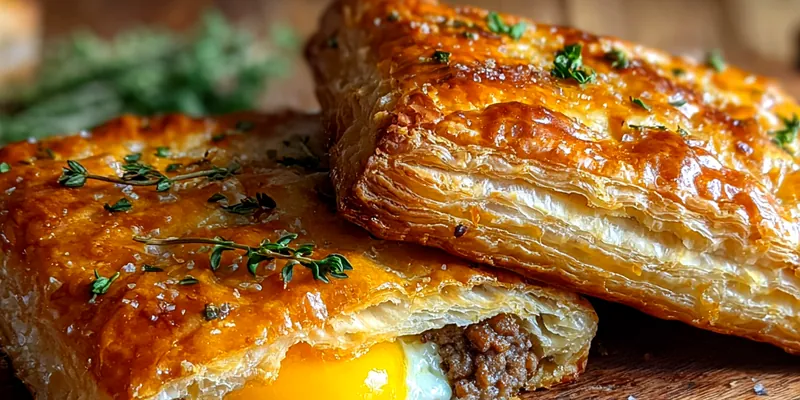 Savory Breakfast Pastry Delight