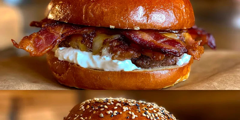 Savory Garlic Butter Burgers