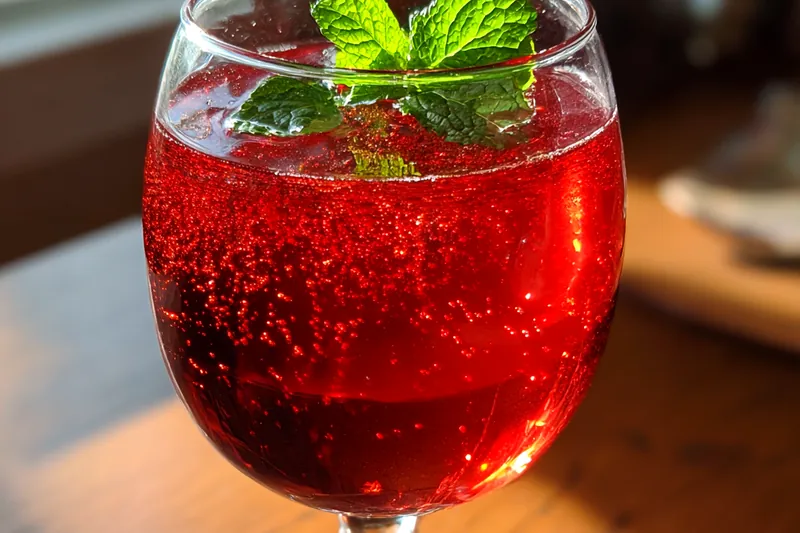 Cooking process for Sparkling Holiday Fruit Punch