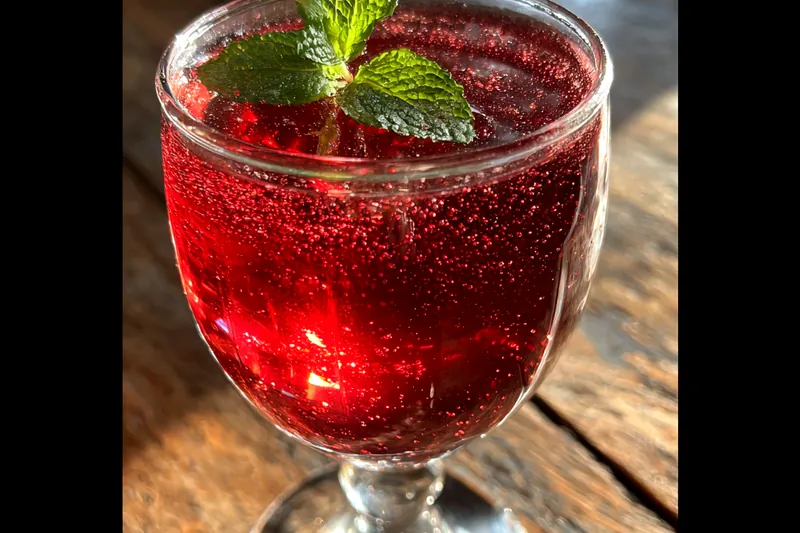 Fresh ingredients for Sparkling Holiday Fruit Punch