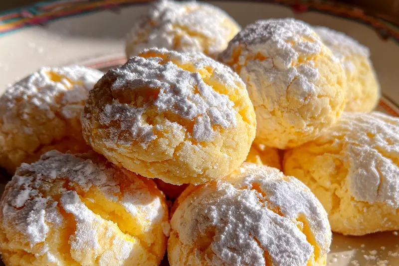 Cooking process for Lemon Cream Cheese Cookies