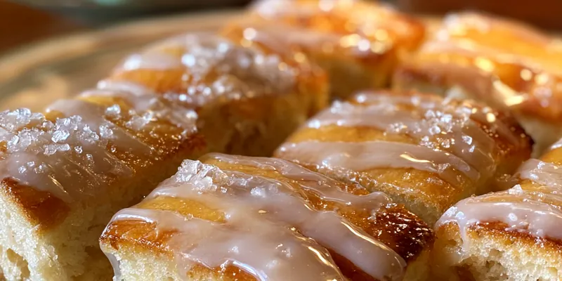 Delicious Maple Glazed Bars