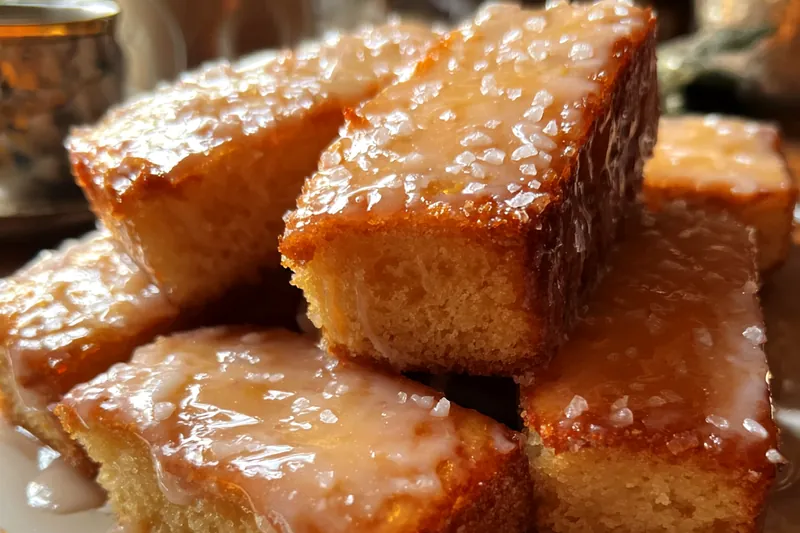 Fresh ingredients for Delicious Maple Glazed Bars