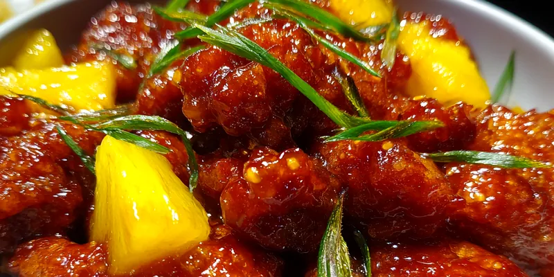 Sweet Pineapple Glazed Chicken