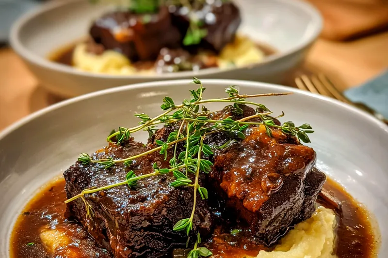 Cooking process for Tender Sweet Bourbon Ribs