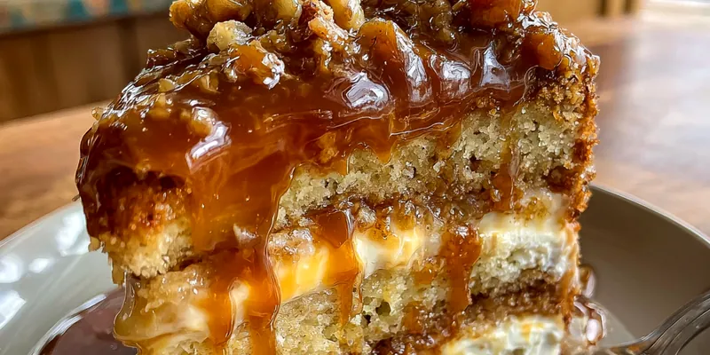 Toffee Crunch Cake Bliss